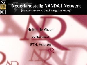 Nic noc nanda voorbeeld