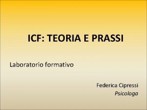 Differenza tra capacità e performance icf