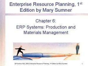 Enterprise Resource Planning 1 st Edition by Mary