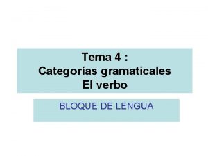 Conjugacion de verbos mapa conceptual