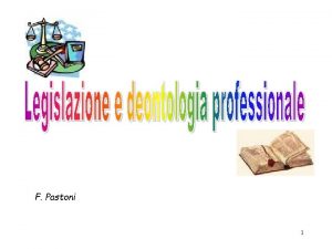 F Pastoni 1 LAUREA IN SCIENZE BIOLOGICHE Titolo