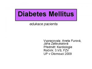 Juvenilní diabetes