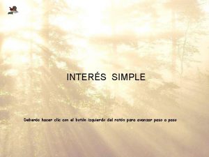 Inters simple