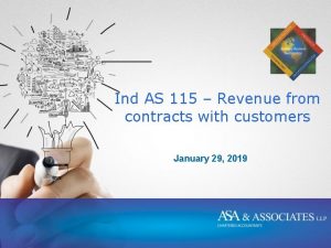 Ind AS 115 Revenue from contracts with customers