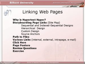 Intrapage link