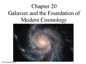 Chapter 20 Galaxies and the Foundation of Modern