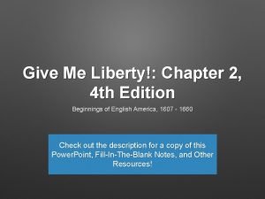 Give me liberty chapter 2