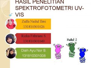 Prinsip kerja spektrofotometer uv vis Prinsip kerja spektrofotometer uv vis