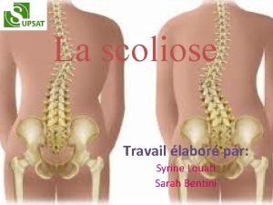 Corset scoliose