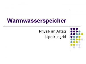 Bereitschaftsenergieverbrauch warmwasserspeicher Bereitschaftsenergieverbrauch warmwasserspeicher