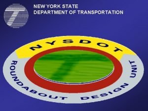 New york state department of transportation