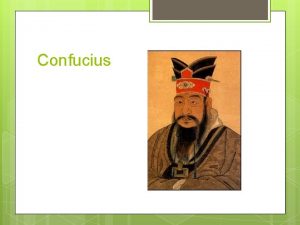 What does confucianism teach
