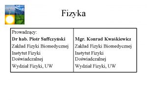 Przedrostki fizyka