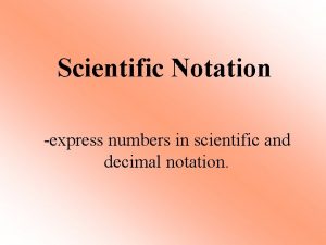 210 in scientific notation 210 in scientific notation