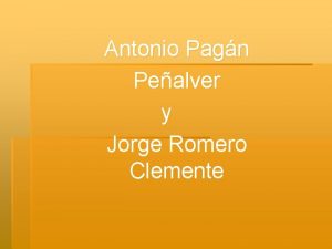 Antonio Pagn Pealver y Jorge Romero Clemente preparaos