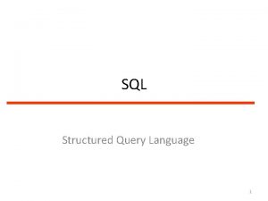 Sql