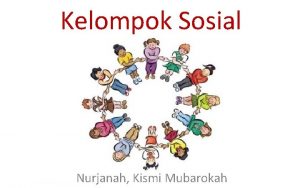 Kelompok Sosial Nurjanah Kismi Mubarokah Apa yang akan