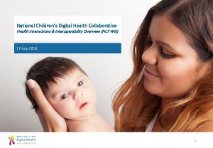 National children's digital health collaborative