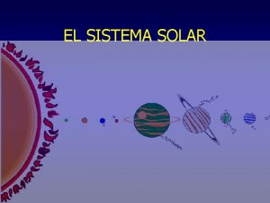 EL SISTEMA SOLAR MERCURIO Es el planeta ms