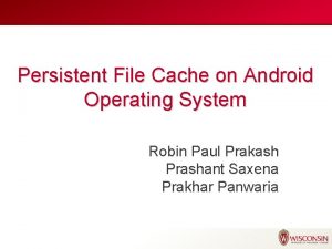 File management in android operating system