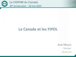 La CIDPHN du Canada 30 e anniversaire 28