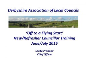 Derbyshire association of local councils
