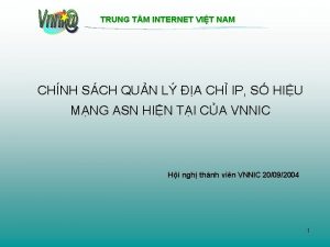 TRUNG T M INTERNET VIT NAM CHNH SCH