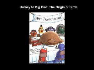 Big bird barney