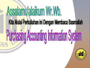 Jaringan prosedur dalam sistem akuntansi pembelian