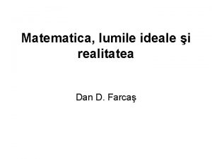 Ideale matematica