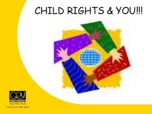 Child rights and you rippan kapur