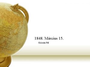 1848 Mrcius 15 Krizsn Pl A pesti forradalom