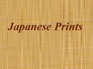 Japanese Prints Armchair Travel Before TV and the