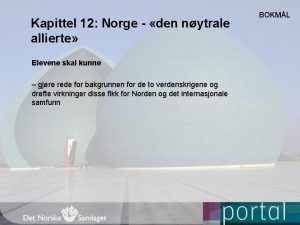 Den nøytrale allierte