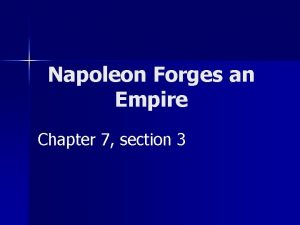 Emperor napoleon bonaparte