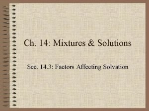 How does pressure affect solubility