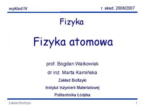 Fizyka atomowa