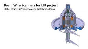 Beam Wire Scanners for LIU project Status of