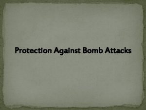 Protection Against Bomb Attacks Building Security Measures You