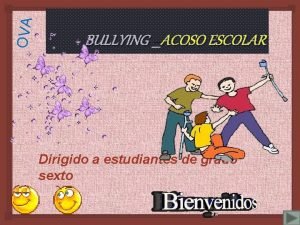 Mapa conceptual del bullying