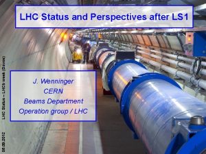 05 09 2012 LHC Status LHCb week Davos
