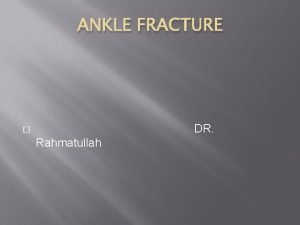Curbstone fracture