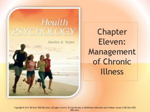 Chapter Eleven Management of Chronic Illness Copyright 2015