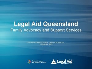 Legal aid queensland family law