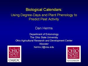 Biological calendar