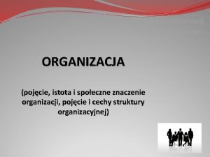 Organizacja mechanistyczna
