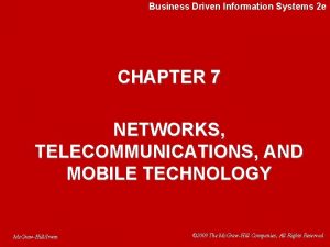 Business Driven Information Systems 2 e CHAPTER 7