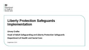 Liberty protection safeguards flowchart