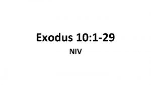 Exodus 29 niv