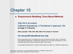 What is class based modeling in software engineering